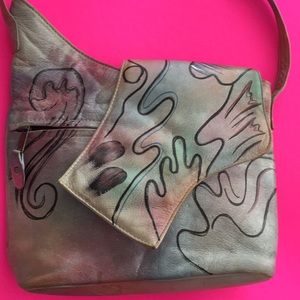 Anthropologie Botary shoulder handbag